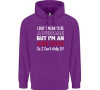 I Don'T Mean To Be But Im An Arciere Tiro Con L'Arco Bambini Felpa con Cappuccio