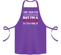 I Dont Mean To Be But Im Runner Corsa Cotone Grembiule 100% Biologico