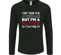 I Don'T Mean To Be But IN Corridore Corsa Uomo Maniche