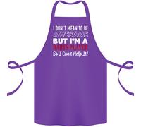 I Dont Mean To Be Freccette Giocatore Cotone Grembiule 100% Biologico