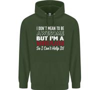 I Don'T Mean To Be Freccette Player Bambini Felpa con Cappuccio