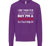 I Don'T Mean To Be Im A Paracadutismo Caduta Libera Uomo Felpa Maglione