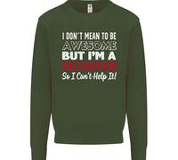 I Don'T Mean To Be Im A Paracadutismo Caduta Libera Uomo Felpa Maglione