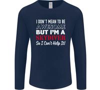 I Don'T Mean To Be Im A Paracadutismo Caduta Libera Uomo Maniche