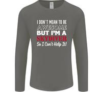 I Don'T Mean To Be Im A Paracadutismo Caduta Libera Uomo Maniche