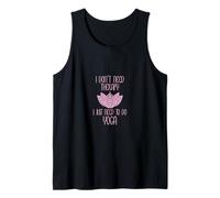 I Don't Need Therapy I Just Need To Do Yoga Canotta