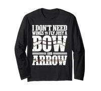 I Don't Need Wings to Fly, Just a Bow And Arrow Maglia a Manica