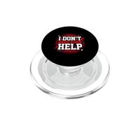 I Don't Need Your Help Atteggiamento Umore Indipendente PopSockets PopGrip per MagSafe