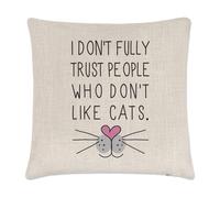 I Don'T Pienamente Fidati Persone Who Non Come Gatti Cuscino Cover - Pazzo Donna