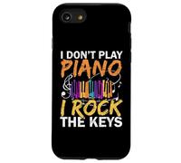 I Don't Play Piano I Rock The Keys Musicista Pianista Custodia per iPhone SE (2020) / 7 / 8