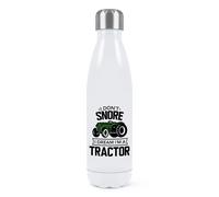 I Don'T Russamento Sogno I'M A Trattore Verde Doppio Muro Acqua Bottiglia Farmer