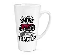 I Don'T Russamento Sogno Un Trattore Rosso 483ml Grande Latte Tazza Papà Giorno