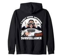 I Don't Snore Anymore I DO Baby Surveillance Felpa con Cappuccio
