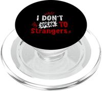 I Don't Speak To Strangers Introverso evitare i colloqui PopSockets PopGrip per MagSafe
