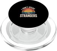 I Don't Speak To Strangers Introverso evitare i colloqui - PopSockets PopGrip per MagSafe
