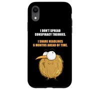 I Don't Spread Conspiracy Theories - Funny Sarcastic Joke Custodia per iPhone XR