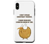 I Don't Spread Conspiracy Theories - Funny Sarcastic Joke Custodia per iPhone XS Max