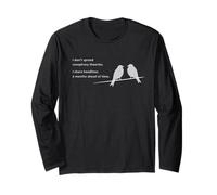 I Don't Spread Conspiracy Theories - Funny Sarcastic Joke Maglia a Manica