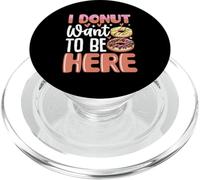 I Donut Voglio Essere Qui PopSockets PopGrip per MagSafe