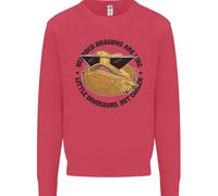 I Draghi Barbati Sono Come Piccoli Dinosauri Felpa Per Bambini