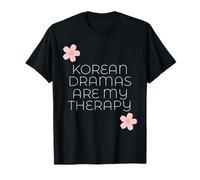 I drammi Coreani Sono la mia Terapia Kdrama Merch estetica Maglietta