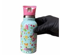 I-Drink Borraccia 350 ml Termica Acciaio Bottles Kids IDRINK INCISIONE INCLUSA (350 ml) - Personalizzazione con testo a tua scelta (Fatine)