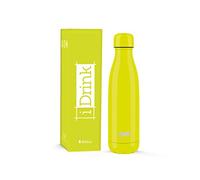 I-Drink - Borraccia Termica in Acciaio 350/500/750/1000 ML (500 ML, Giallo)