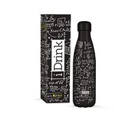 I-Drink - Borraccia Termica in Acciaio 350/500/750/1000 ML (500 ML, Matematic)