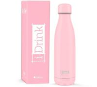 I-Drink Bottiglia Termica, Metallo, Rosa, 500 ml