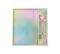 I-Drink Cuaderno A5 + juego de bolígrafos RAINBOW DREAM