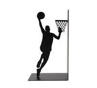 I-Drink I-TOTAL®- Supporto per libri simpatico in metallo, fermalibri/reggilibri per scaffale/tavolo BASKET