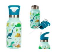 I-DRINK KIDS bottiglia termica 350ML Dinosauro. CM 7 x 7 x 15 cm 280 grammi