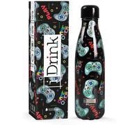 I-Drink LETS PLAY Borraccia Termica acciaio inox 12h Caldo 24h Freddo