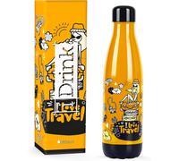 I-Drink TRAVEL Bottiglia Borraccia Termica acciaio inox 12h Caldo - 24h Freddo