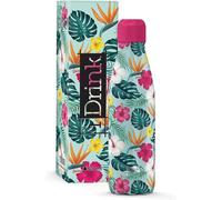 I-Drink ROSA Bottiglia Borraccia Termica acciaio inox - 12h Caldo - 24h Freddo