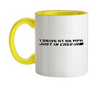 I Drive At 88 Mph Just IN Caso - Tazza Ceramica - Ritorno Al Futuro Film Ventola