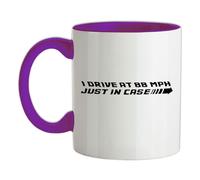 I Drive At 88 Mph Just IN Caso - Tazza Ceramica - Ritorno Al Futuro Film Ventola
