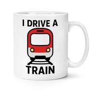 I Drive Un Treno Tubo 284ml Tazza Migliore Bellissimo Papà Giorno Metropolitana