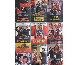 I DUE MAFIOSI, NEL FAR WEST , I DUE SERGENTI DEL GENERALE CUSTER , I DUE DEPUTATI , CONTRO AL CAPONE CONTRO GOLDGINGER , NELL'ANNO DELLA CONTESTAZIONE AMICI COME PRIMA