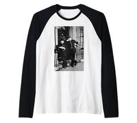 I Due poliziotti Ronnies Barker & Corbett Comedy Duo Maglia con Maniche Raglan