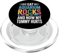 I Eat Aquarium Rocks And Now My Tummy Hurts |- PopSockets PopGrip per MagSafe