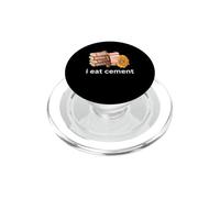 I Eat Cement Funny Maledetto Gatto Pianto Meme PopSockets PopGrip per MagSafe