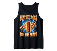 I Eat Hot Dogs for The Shape Canotta