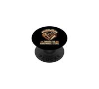 I Enjoy Long Romantic Walks Through the Hardware Store PopSockets PopGrip Adesivo