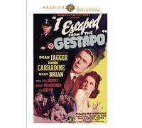 I Escaped From The Gestapo (DVD) Mary Brian Dean Jagger John Carradine