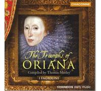 David Miller Triumphs of Oriana, The (I Fagiolini) (CD) Album