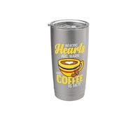 I fan del caffè dove i cuori sono caldi e il caffè è caldo in Colombia Bicchiere termico in acciaio inox doppia parete