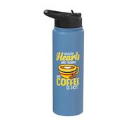 I fan del caffè dove i cuori sono caldi e il caffè è caldo in Colombia Stainless Steel Insulated Water Bottle