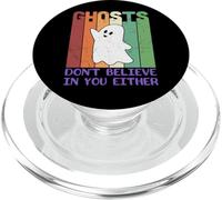I fantasmi non credono in te o divertente Halloween PopSockets PopGrip per MagSafe