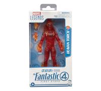 I Fantastici 4 First Steps Action Figure Human Torch Marvel Legends Hasbro